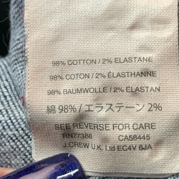 J Crew Denim Mini Skirt‎ - Picture 6 of 8